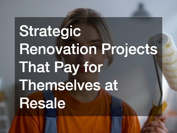 Strategic Renovation Projects That Pay for Themselves at Resale